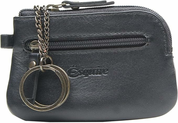 Bild von Esquire, Portemonnaie, Peru Schlüsseletui Leder 11 cm, Schwarz
