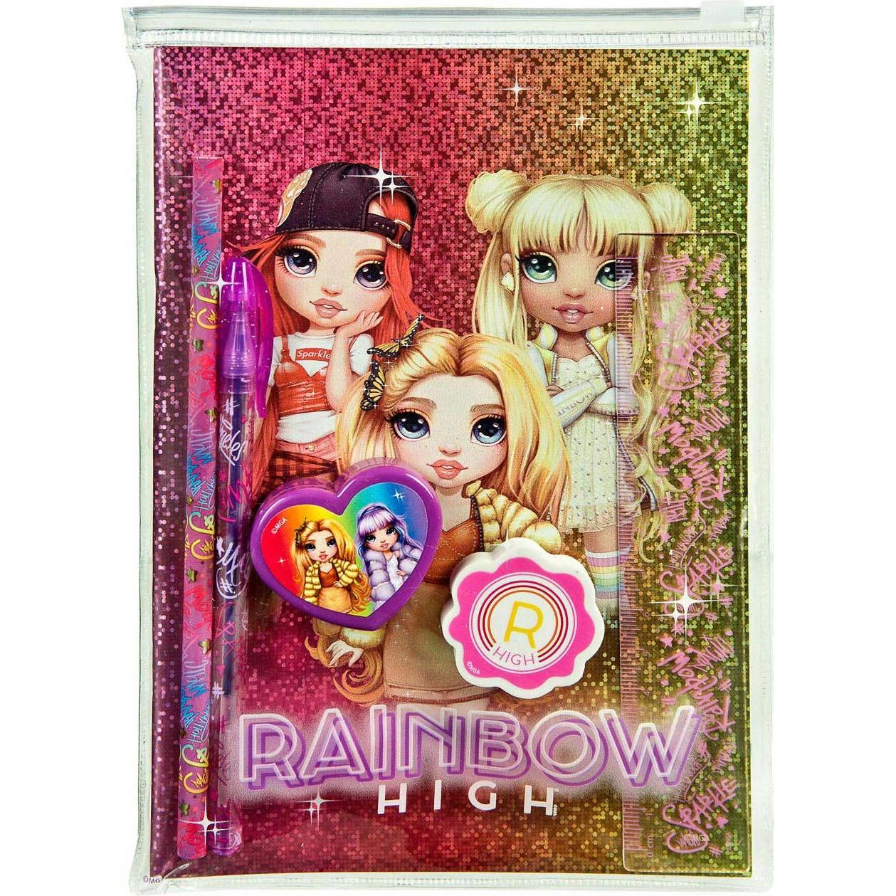 Bild von Undercover, Heft + Block, Rainbow High Notiz Set (A5)