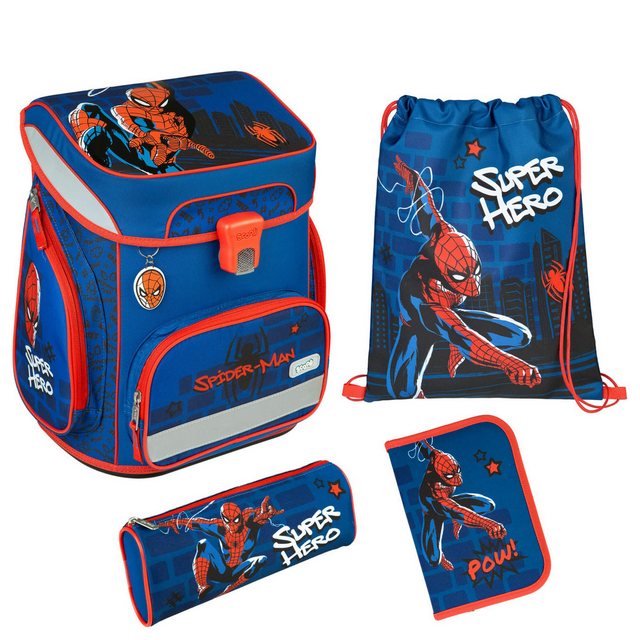 Bild von Scooli Schulranzen EasyFit - Schulranzen Set 5tlg. (Spider-Man)