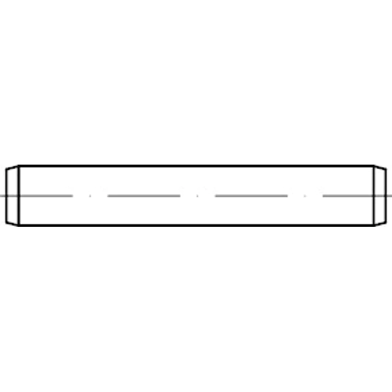 Bild von 25 Stk. Zylinderstift ISO 2338 13 m6x 55 Stahl 25 Stück Noname