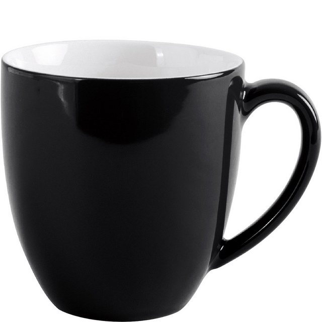 Bild von Kahla Kaffeebecher XL Pronto Colore; 530ml, 13x10.7 cm (ØxH); schwarz; rund; 6 Stück / Packung