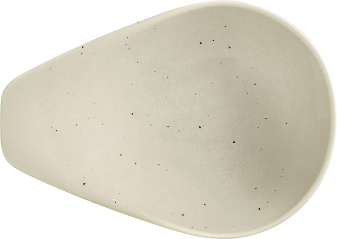 Bild von KAHLA 1T2984A93024W Homestyle Schale mit Griff 0,25 l natural cotton cremefarbenes Geschirr aus Porzellan mit Steingut- und Keramiklook Dipschale Kompottschale oval 250 ml beige