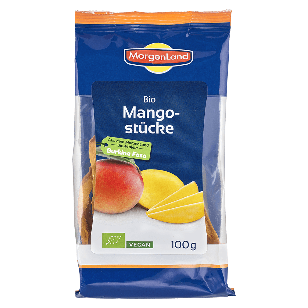 Bild von Morgenland Mangostücke, Burkina Faso, 100 gr Packu