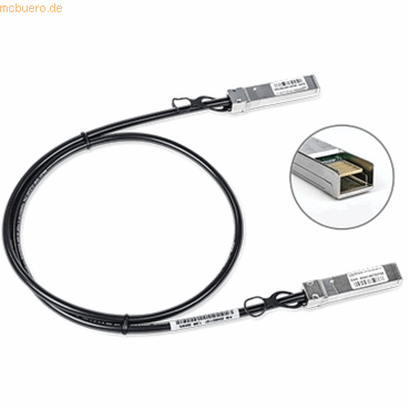 Bild von LANCOM - 50GBase Direktanschlusskabel - SFP-DD bis SFP-DD - 1,0m (Packung mit 8) (60197)