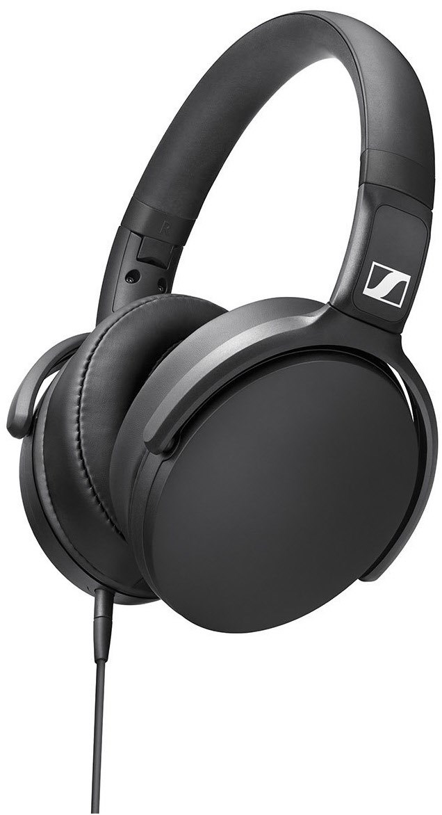 Bild von Sennheiser HD 400S - Kopfhörer mit Mikrofon - ohrumschließend - kabelgebunden - 3,5 mm Stecker - Geräuschisolierung - Schwarz (508598)