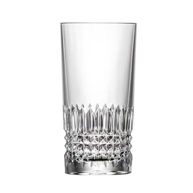 Bild von ARNSTADT KRISTALL Longdrinkglas Empire hell (14 cm) Kristallglas mundgeblasen · handgeschliffen · Handmade in Germany