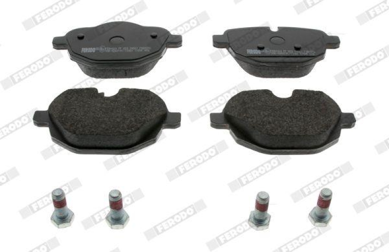 Bild von FERODO PREMIER ECO FRICTION FDB4376 Bremsbelagsatz Bremsbeläge, Bremsklötze, Bremssteine mit Zubehör BMW: 5 Saloon, 5 Touring, X3