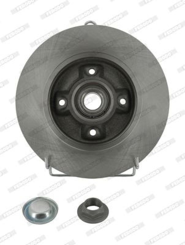 Bild von FERODO Bremsscheibe voll DDF1735-1 Bremsscheiben,Scheibenbremsen PEUGEOT,CITROËN,DS,308 SW I (4E_, 4H_),PARTNER Tepee,5008 (0U_, 0E_),3008 (0U_)