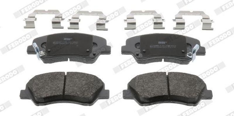 Bild von FERODO Bremsbelagsatz PREMIER ECO FRICTION FDB4623 Bremsbeläge,Bremsklötze HYUNDAI,KIA,i20 Schrägheck (GB, IB),i20 ACTIVE (GB),i20 III (BC3, BI3)