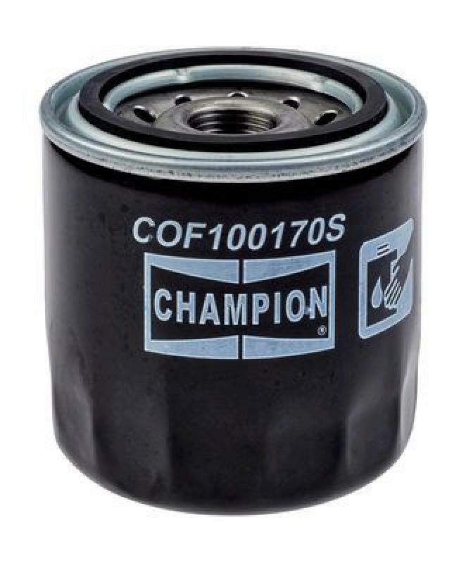 Bild von CHAMPION COF100170S Ölfilter Motorölfilter, Filter für Öl 3/4"-16 UNF Anschraubfilter