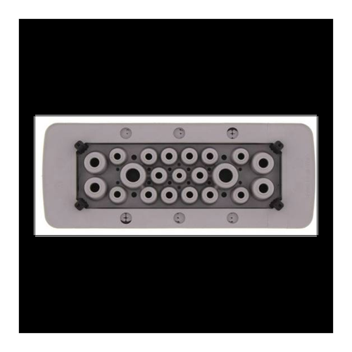 Bild von CONTA-CLIP KES-R 21/24 GR Kabeleinführung für Plattenstärken bis 2mm