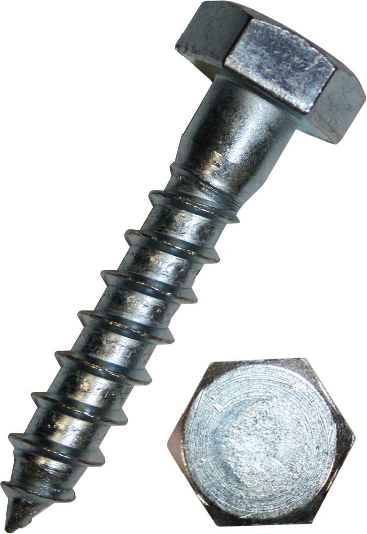Bild von Dresselhaus Sechskant-Holzschraube DIN571 galv.verz. 0008/001/02 6x50
