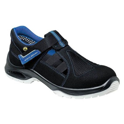 Bild von Sicherheitssandale ESD DX 711 SF, S1P SRC ESD, schwarz/blau, XB, Größe 37
