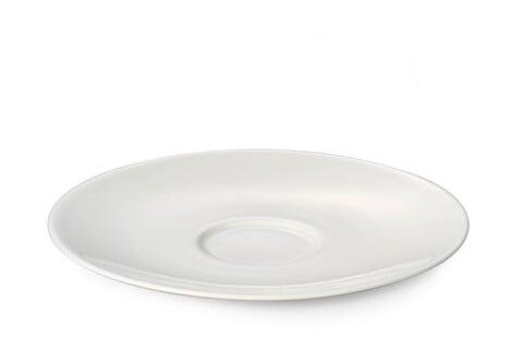 Bild von Dibbern Kaffeeuntertasse Fine Bone China Coupe weiß