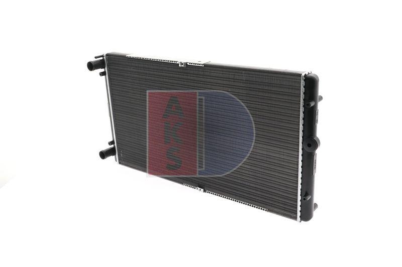 Bild von AKS DASIS 041001N Kühler, Motorkühlung Kühler, Wasserkühler, Autokühler Aluminium 720 415 34 Kühlrippen mechanisch gefügt VOLKSWAGEN: Transporter 4