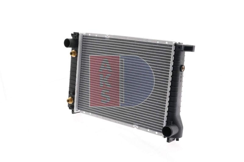 Bild von AKS DASIS 051600N Kühler, Motorkühlung Kühler, Wasserkühler, Autokühler für Fahrzeuge ohne Klimaanlage 440 328 32 Automatikgetriebe Kühlrippen gelötet
