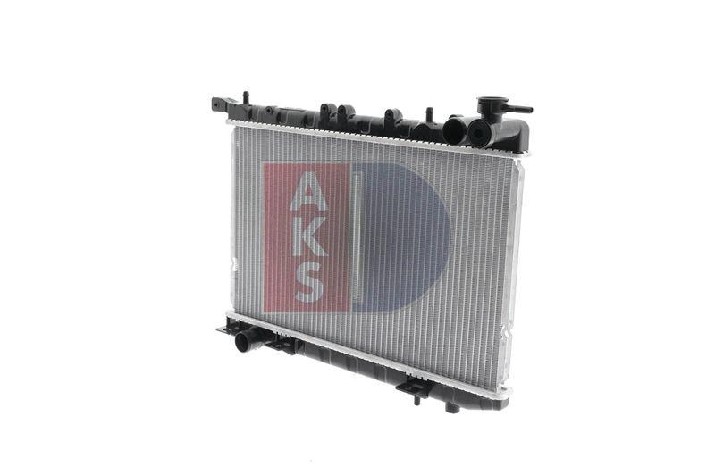Bild von AKS DASIS 070450N Kühler, Motorkühlung Kühler, Wasserkühler, Autokühler 320 528 16 Kühlrippen gelötet
