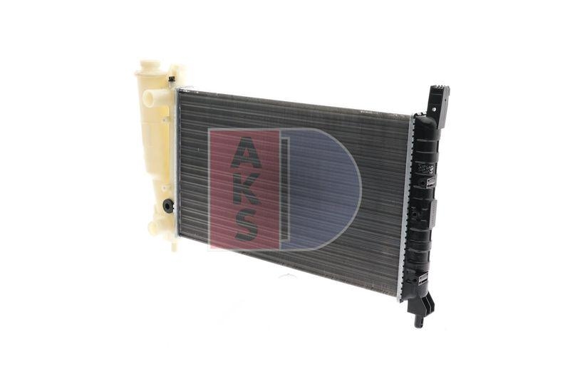 Bild von AKS DASIS 080850N Kühler, Motorkühlung Kühler, Wasserkühler, Autokühler 520 322 30 Kühlrippen mechanisch gefügt FIAT: Uno Hatchback