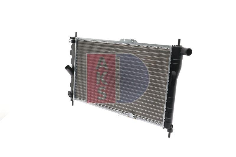 Bild von AKS DASIS 510030N Kühler, Motorkühlung Kühler, Wasserkühler, Autokühler Aluminium 635 382 34 Kühlrippen mechanisch gefügt