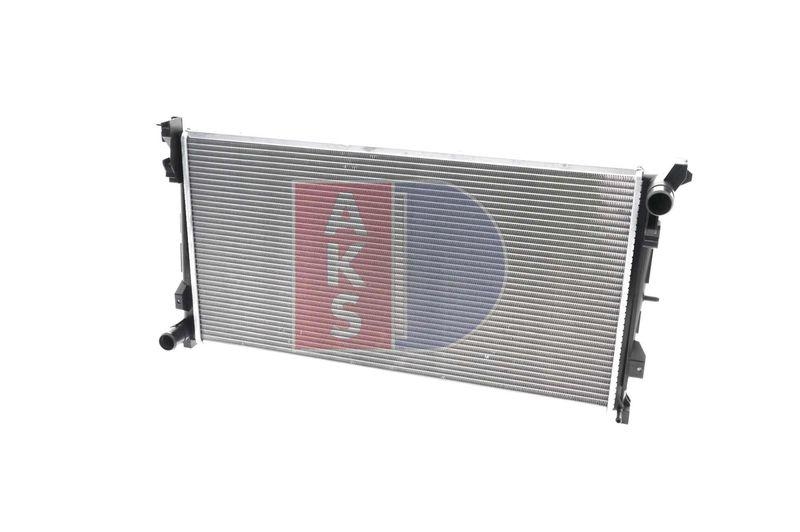 Bild von AKS DASIS 520109N Kühler, Motorkühlung Kühler, Wasserkühler, Autokühler Aluminium 735 400 27 Kühlrippen gelötet