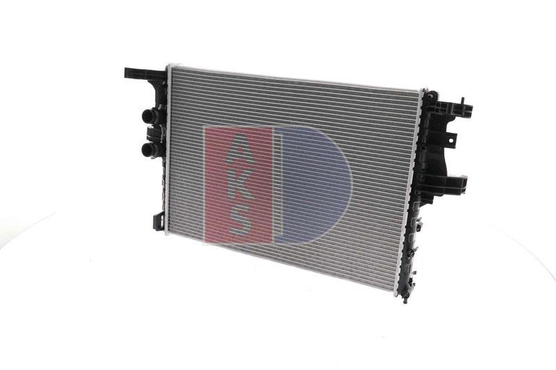 Bild von AKS DASIS 400048N Kühler, Motorkühlung Kühler, Wasserkühler, Autokühler 641 435 33 Kühlrippen gelötet IVECO: Daily 6