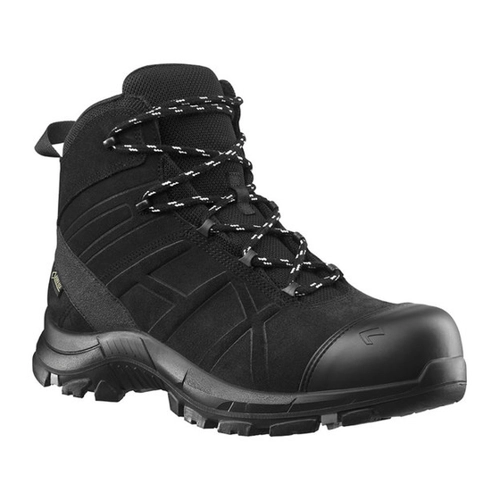 Bild von HAIX Sicherheitsschuhe BLACK EAGLE Safety 53 mid schwarz, S3 Arbeitsschuhe, ESD Größe:EU 45 / UK 10
