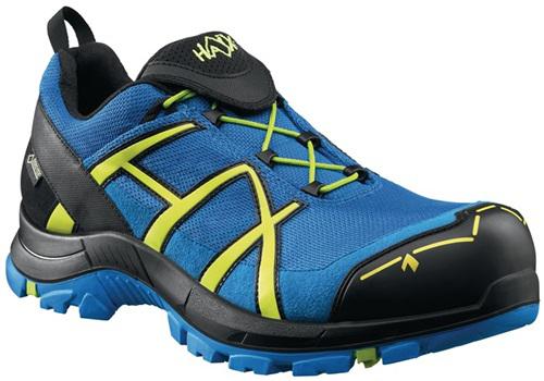 Bild von Sicherheitshalbschuh BLACK EAGLE Safety 40.1 low/blue-citrus, S3, blau/grün, Größe UK 6.5 / EU 40