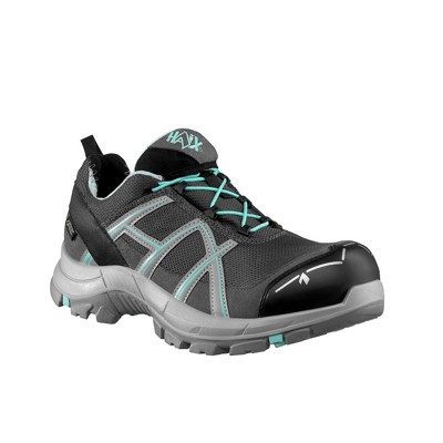 Bild von Sicherheitshalbschuh BLACK EAGLE Safety 40.1 Ws low grey-mint, S3, grau/grün, Größe UK 5.5 / EU 39