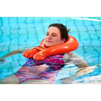 Bild von Bodyfit Schwimmkragen | Schwimmhilfe für Aqua-Gymnastik, Aqua-Jogging und Aqua-Fitness | Robustes PVC | LxB: 57 x 38 cm | 300 g | Deutsche Markenqualität