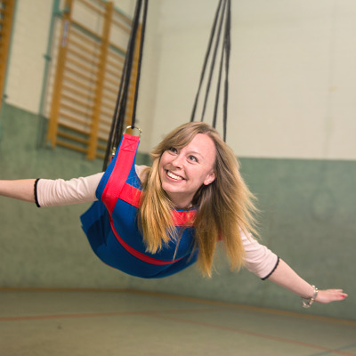 Bild von Sport-Thieme Einzelschaukel Flugschaukel, Frei schwebend schaukeln, pendeln, drehen