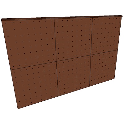 Bild von OnTop Boulderwand-Bausatz "Outdoor Basic", Höhe 2,98 m, 744 cm, Mit Überhang