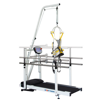 Bild von Sport-Thieme Laufband "T2500 MED", Höhenverstellbare Handläufe + Galgen