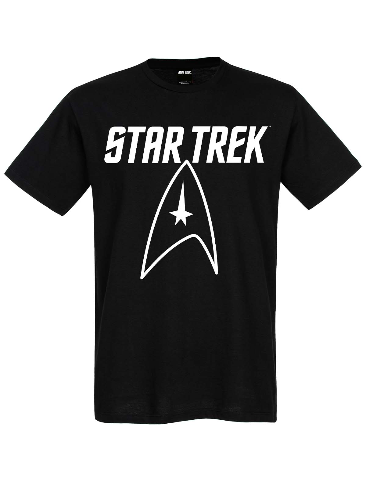 Bild von Star Trek Big Logo Herren T-Shirt schwarz