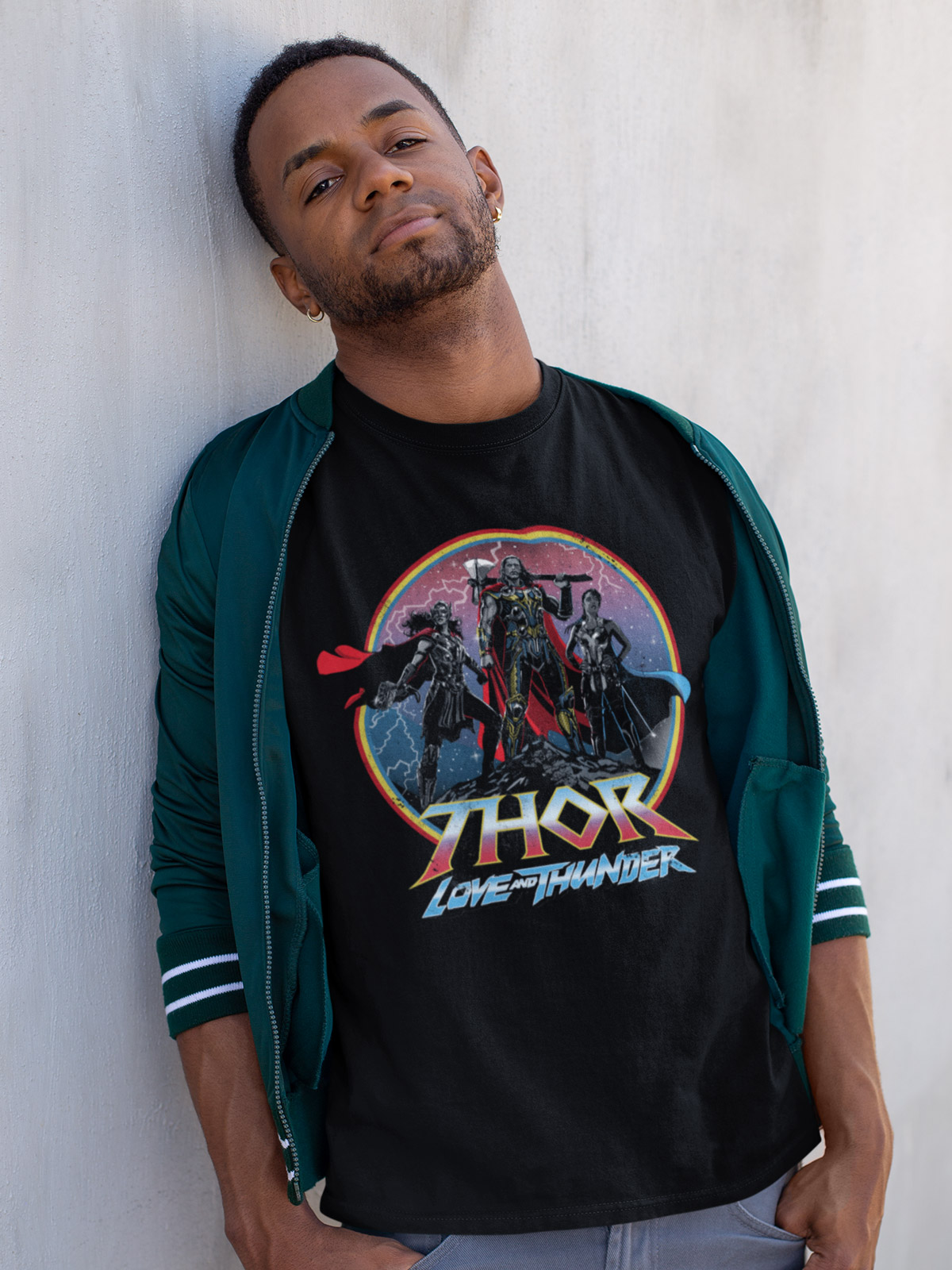 Bild von Thor Heros Logo Herren T-Shirt schwarz
