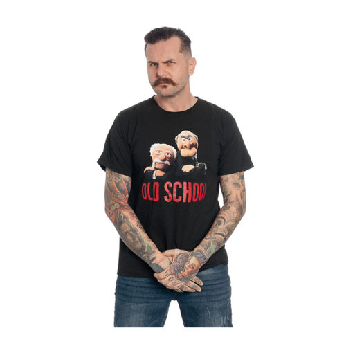 Bild von The Muppets Old school Herren T-Shirt schwarz