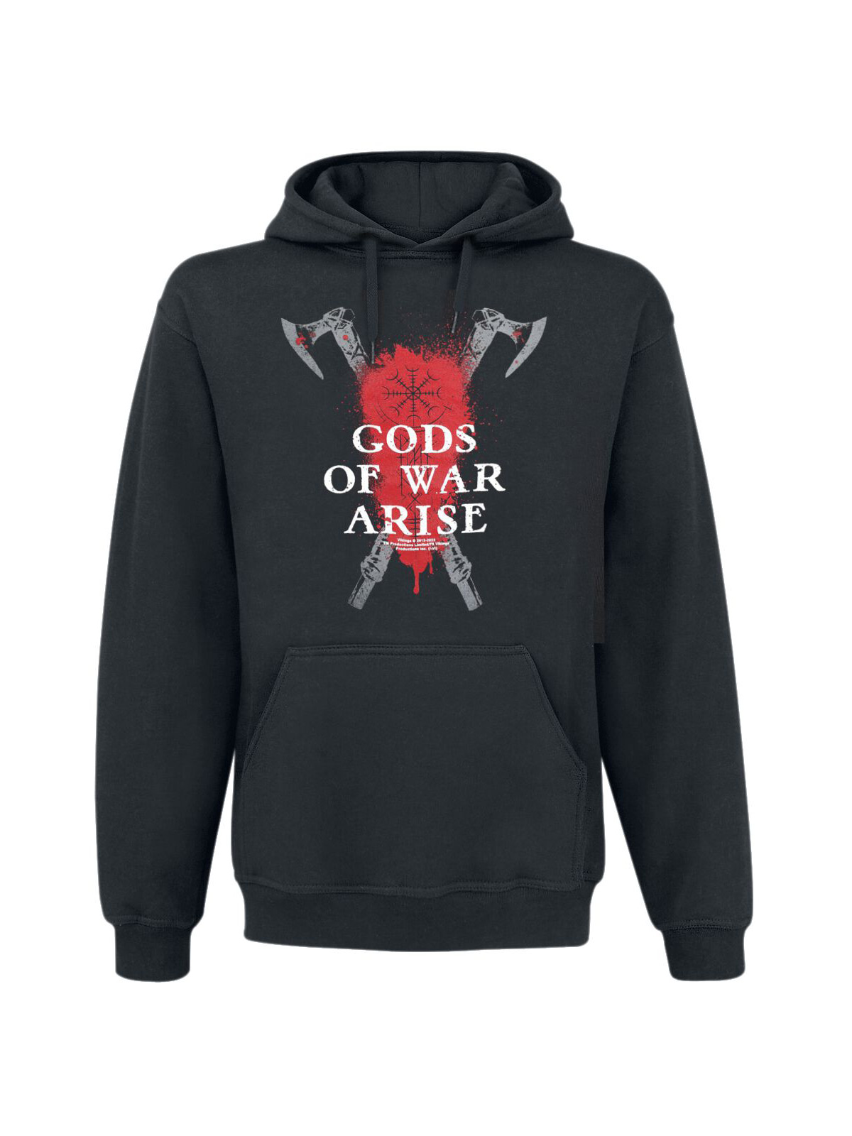 Bild von Vikings Gods Of War Arise Herren Kapuzensweatshirt schwarz