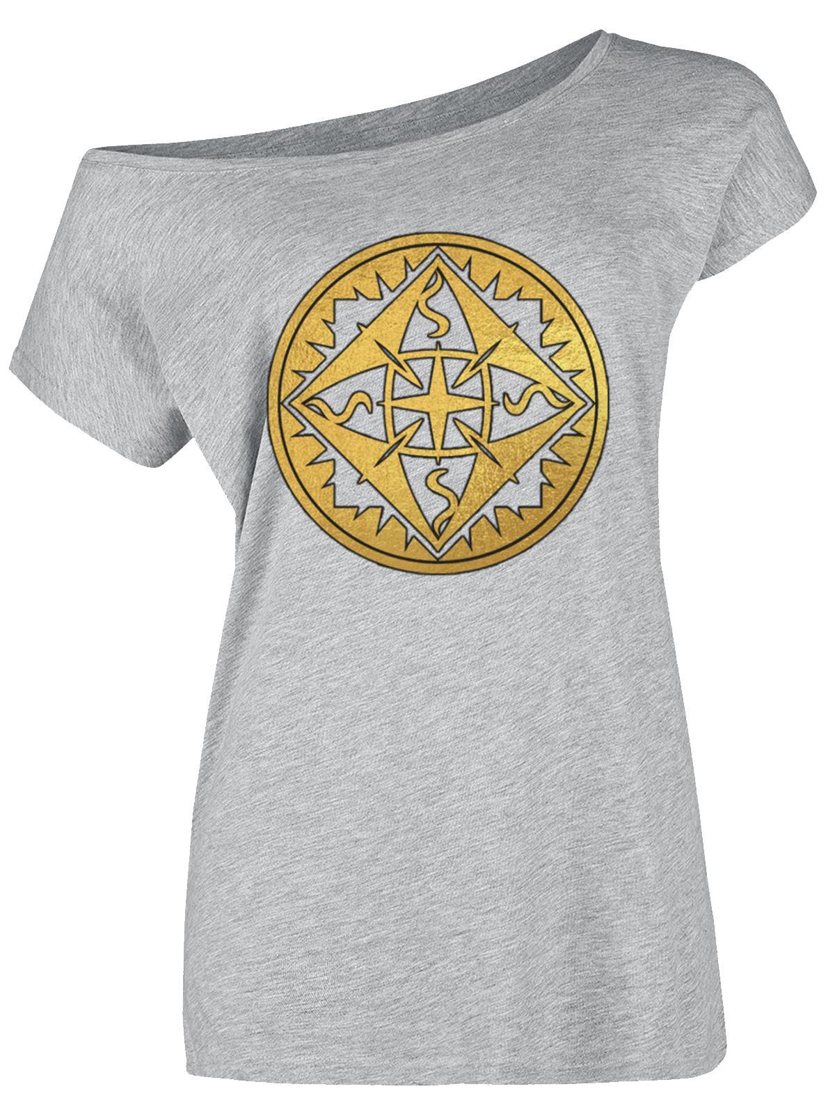 Bild von The Lord of the Rings Legolas Damen Loose-Shirt grau meliert