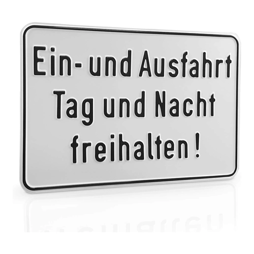 Bild von Hinweisschild »Einfahrt freihalten«