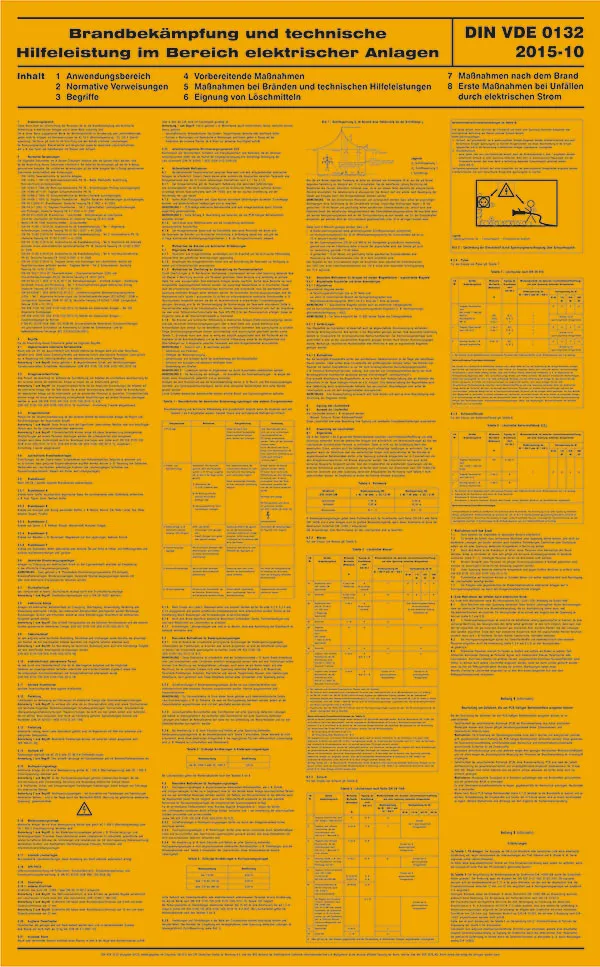 Bild von SafetyMarking 43.A9015 Aushang Brandbekämpfung im Bereich elektrischer Anlagen Kunststoff (B x H) 4