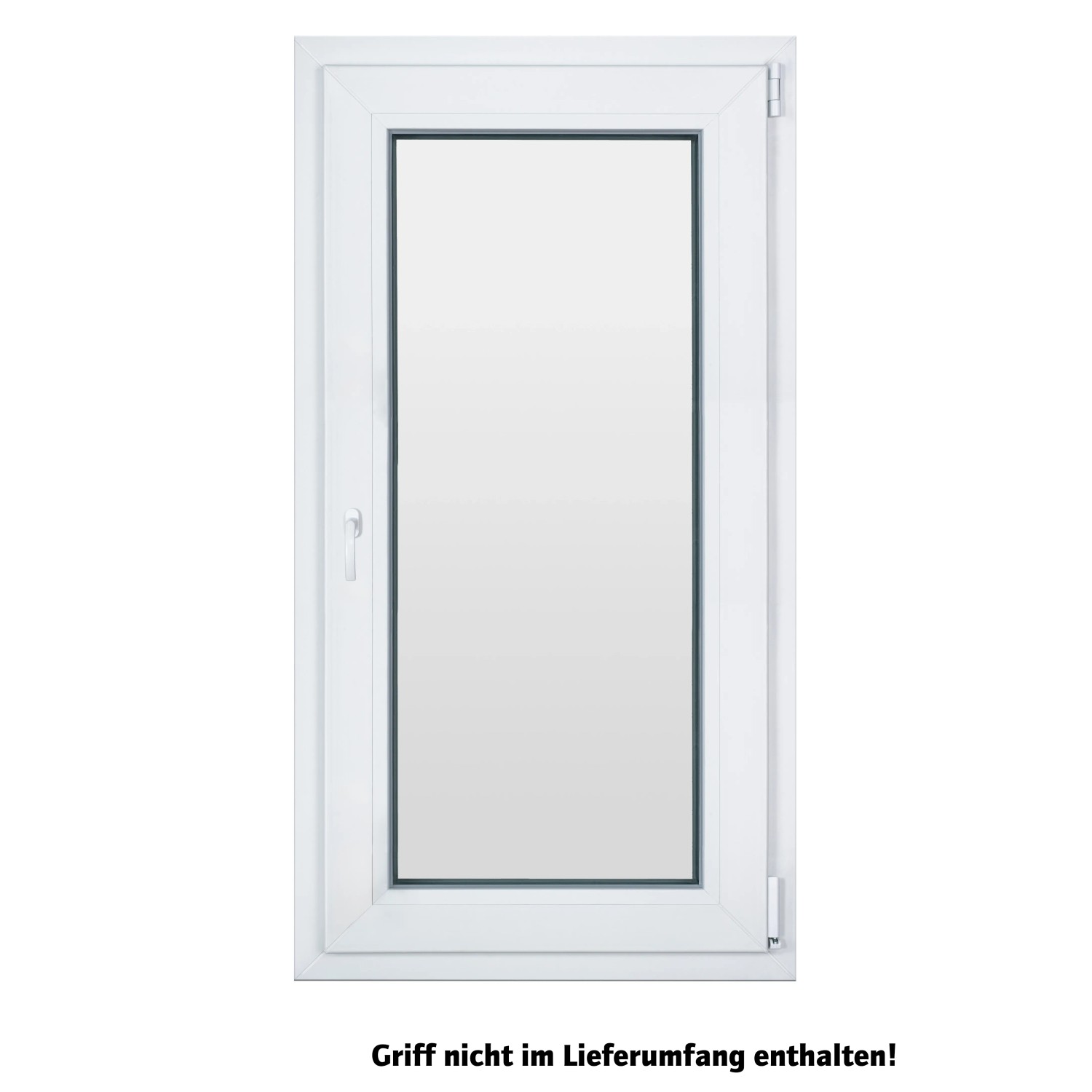 Bild von KM Meeth Balkontür Kunststoff CL70P Weiß 105 cm x 210 cm DIN Rechts