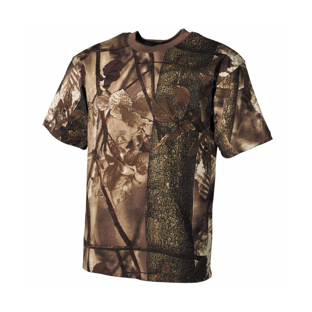 Bild von US T-Shirt, halbarm, hunter-braun, 170 g/m² 3XL
