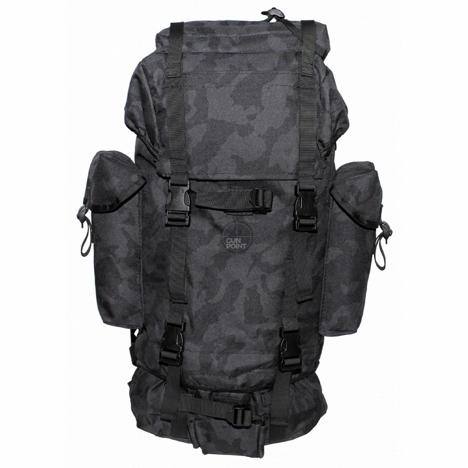 Bild von MFH Wanderrucksack BW Kampfrucksack, night camo, groß, Mod. (Packung), Alu-Aussteifung innen