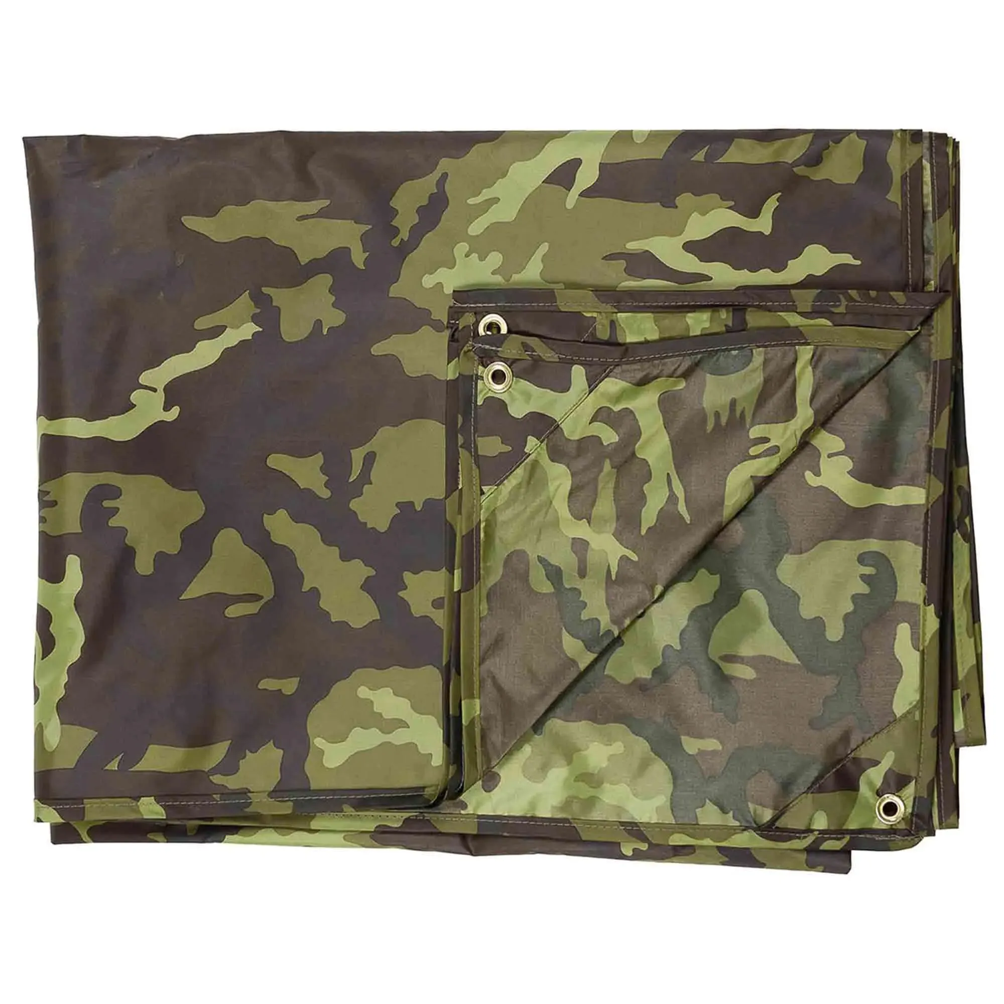 Bild von MFH Mehrzweckplane Tarp mit Beutel CZ tarn 4 x 5m (20m² 2,00€/m²)