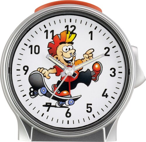 Bild von EUROTIME Quarzwecker »29686-22P«, ideal auch als Geschenk