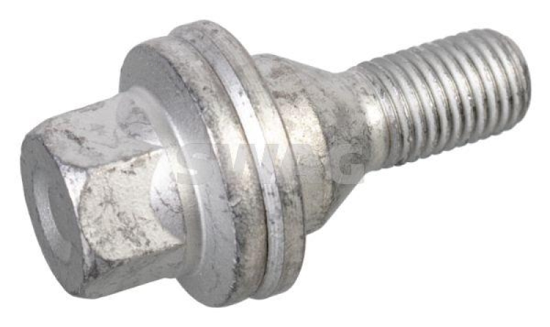 Bild von SWAG 81 92 6590 Radschrauben Radschraube M12 x 1,5 Kegelbund F 21 10.9 für Leichtmetallfelgen 17 Zink-Lamellen-beschichtet Stahl Außensechskant