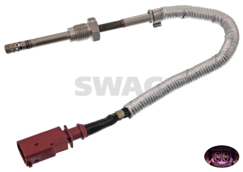 Bild von SWAG 30 94 9278 Sensor, Abgastemperatur AUDI: A4 B8 Avant, Q5, A4 B8 Saloon