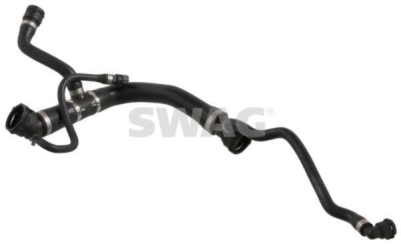 Bild von SWAG 20 94 6038 Kühlerschlauch Wasserschlauch, Kühlwasserschläuche, Kühlmittelschlauch BMW: X5