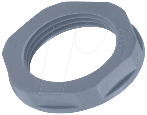 Bild von LAPP 53119000 - Gegenmutter, Sechskant, M 12 x 1,5 mm, SW 17, mm, silbergrau