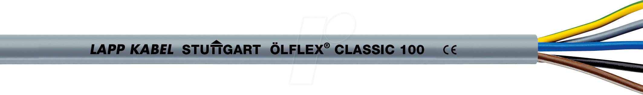 Bild von LAPP ÖLFLEX® CLASSIC 100 Steuerleitung 3G 0.50mm² Grau 00100014-100 100m