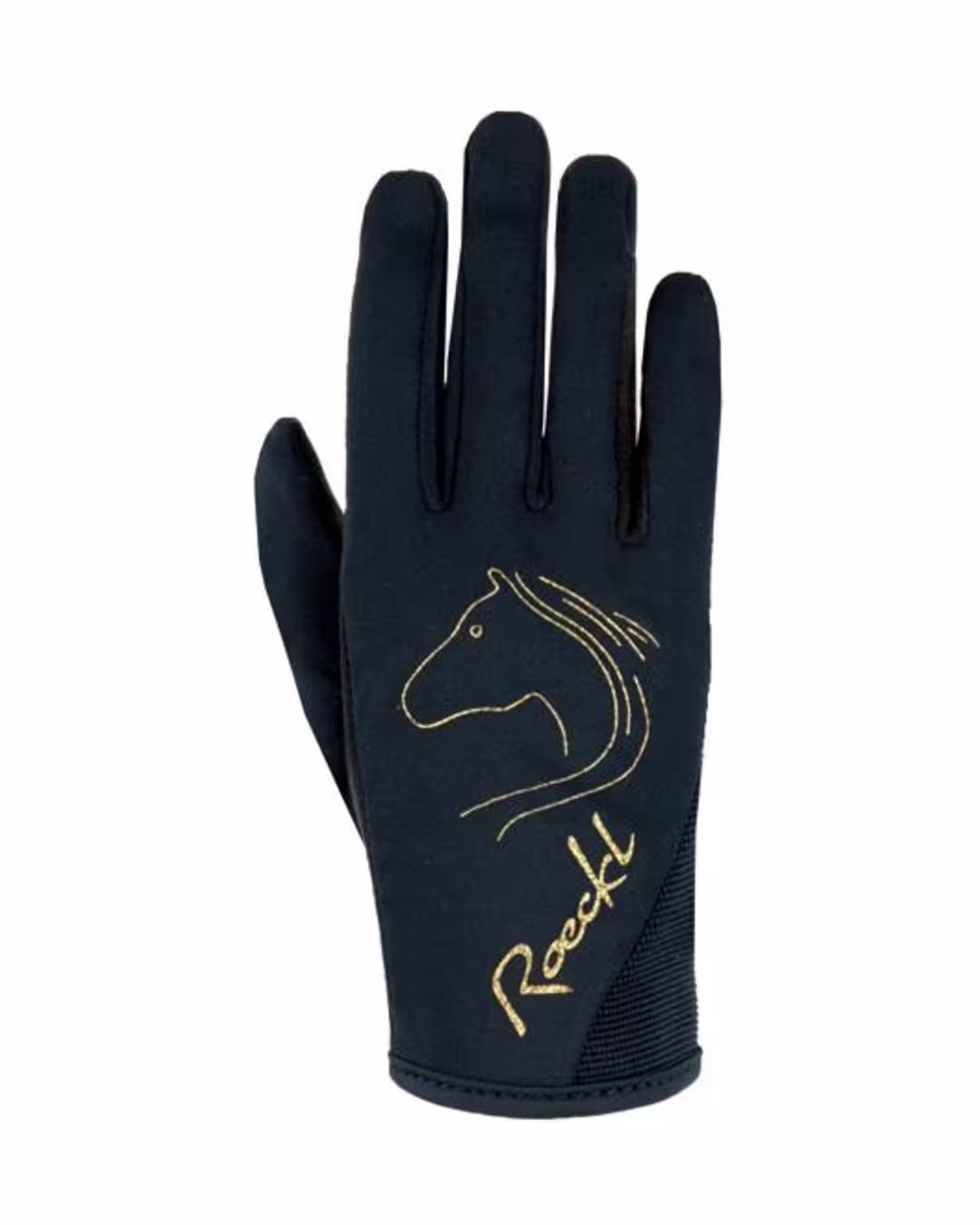 Bild von Roeckl Kinder Reithandschuhe TRYON schwarz/gold 5